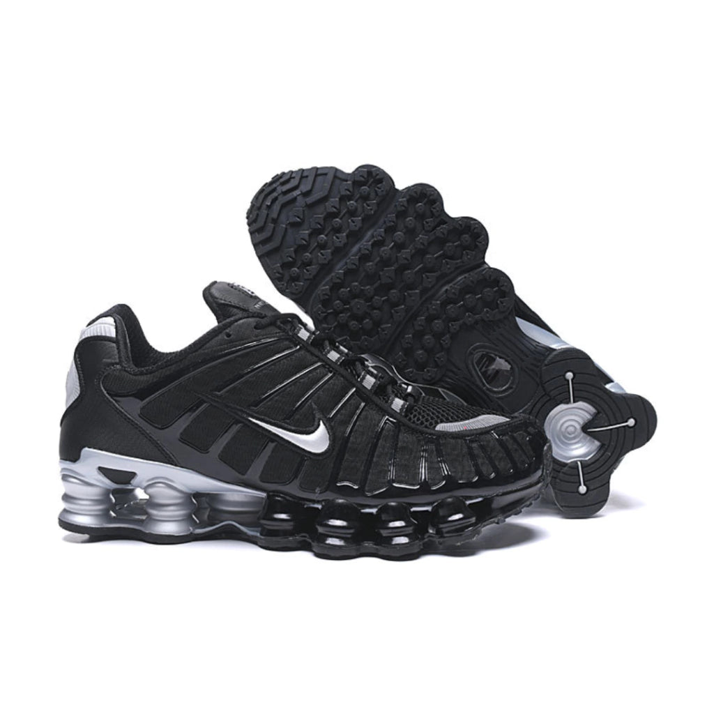 NIKE SHOX TL "PRETO/PRATA"