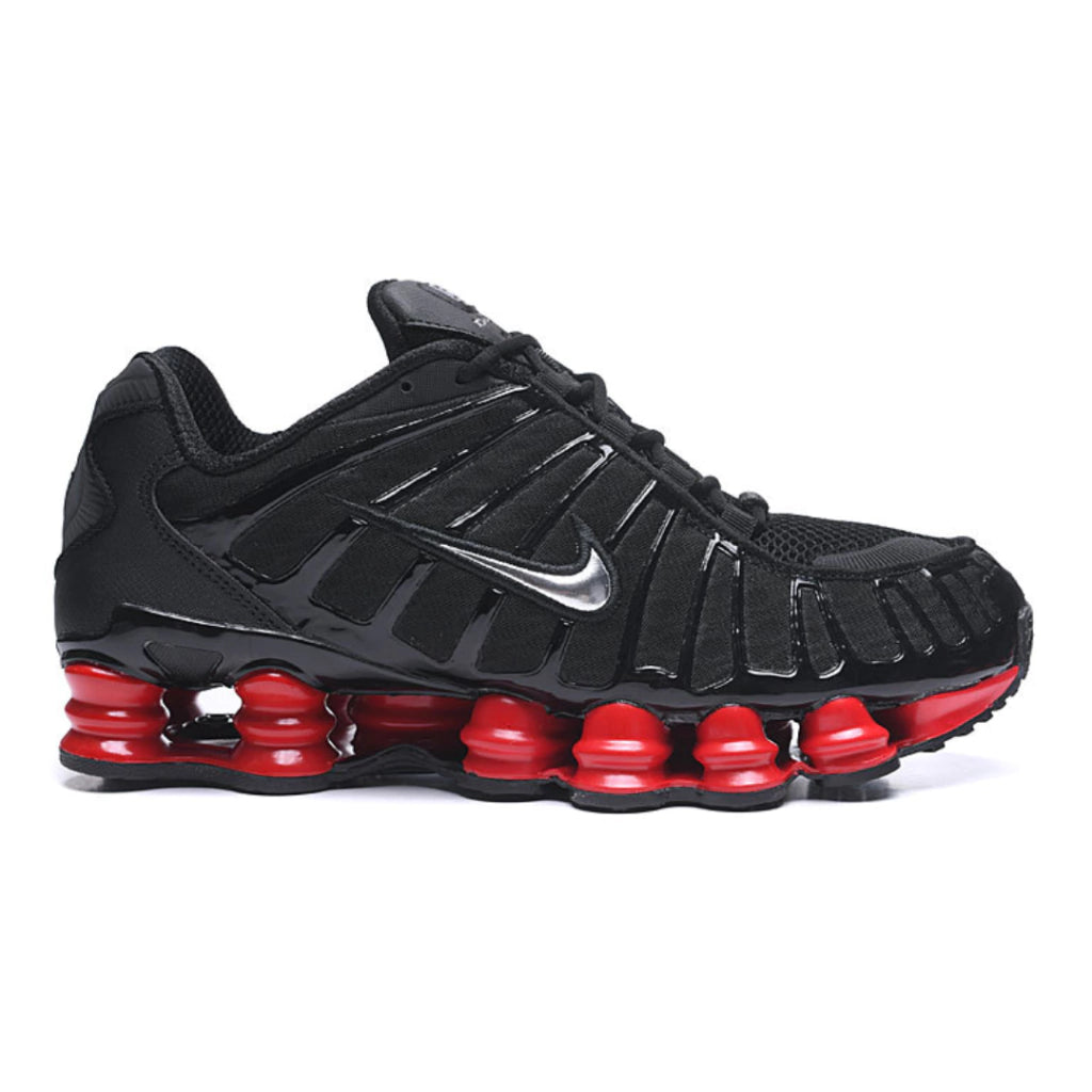 NIKE SHOX TL "PRETO/VERMELHO"
