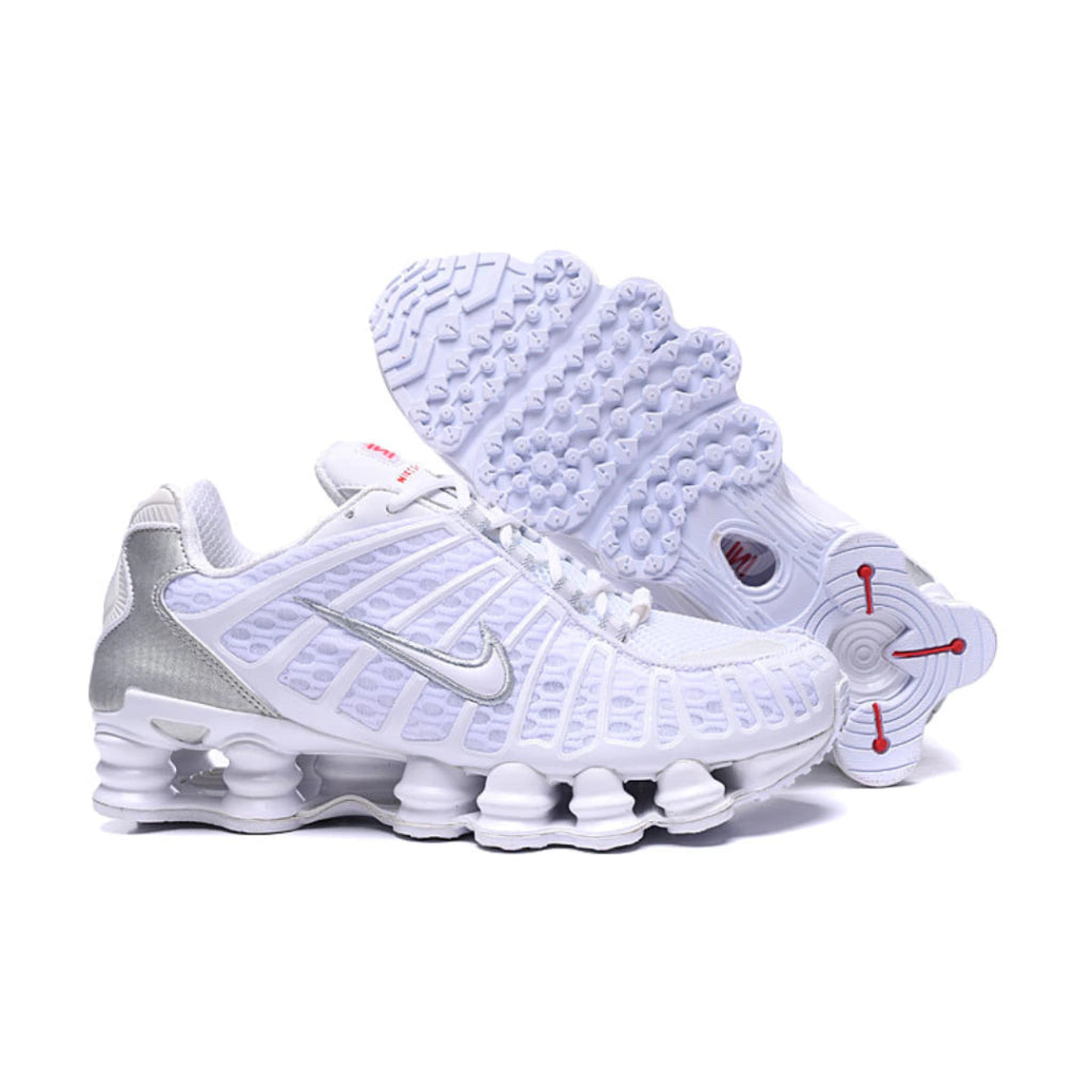 NIKE SHOX TL "TRIPLE WHITE"