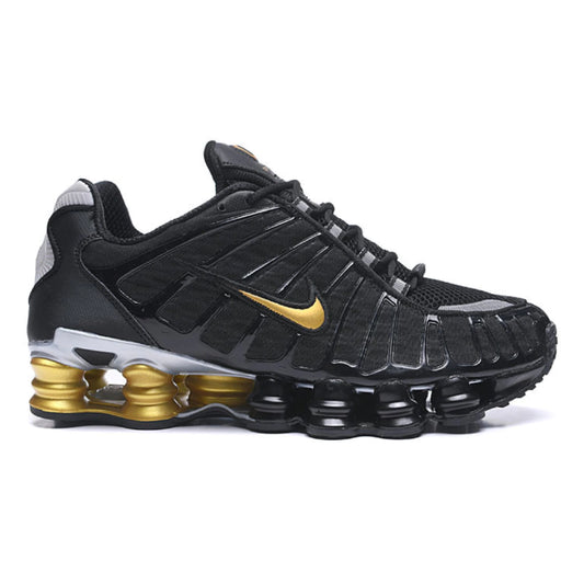NIKE SHOX TL "PRETO/DOURADO"